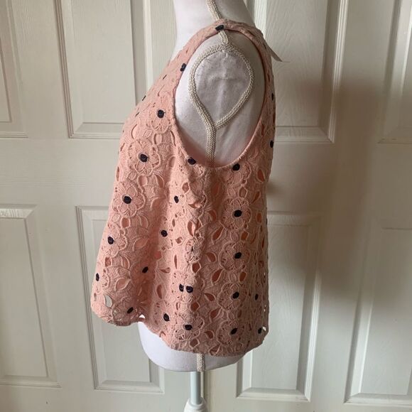 Ann Taylor Flared Knit Floral Top - Picture 4 of 11